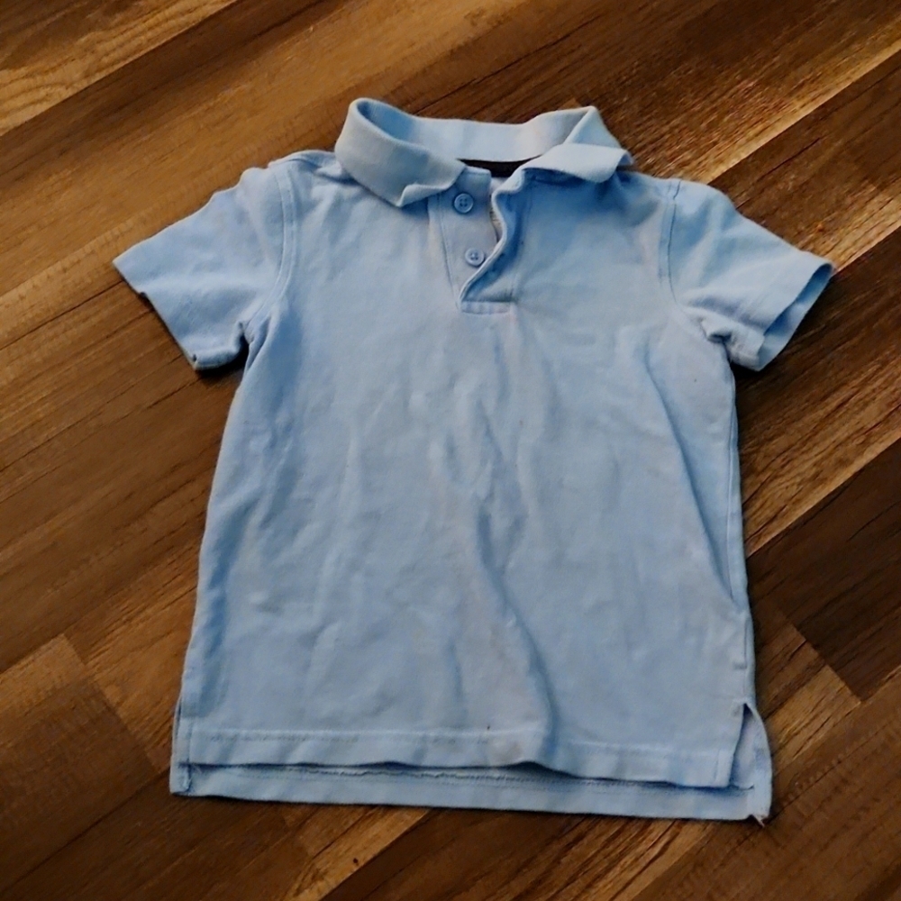 Robin Egg Light Blue Polo Style Shirt Size 3T Perfect for Easter